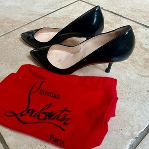 Christian Louboutin Classic Black Heels